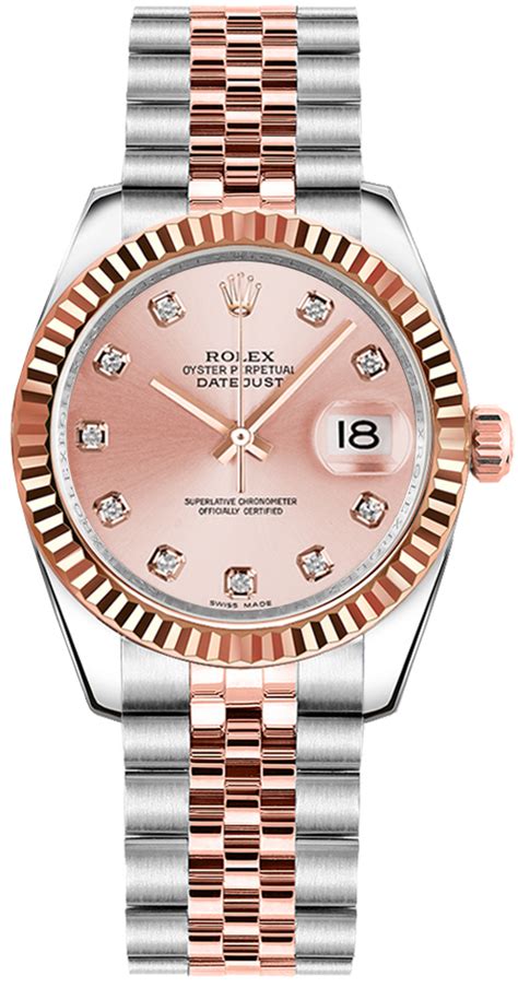 rolex 178271 31mm rose and steel|Rolex lady Datejust 31 everose.